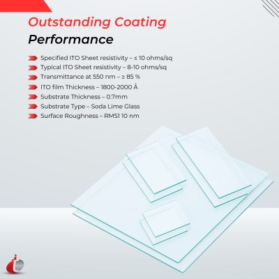 ITO Coated Glass Slides Perfomance