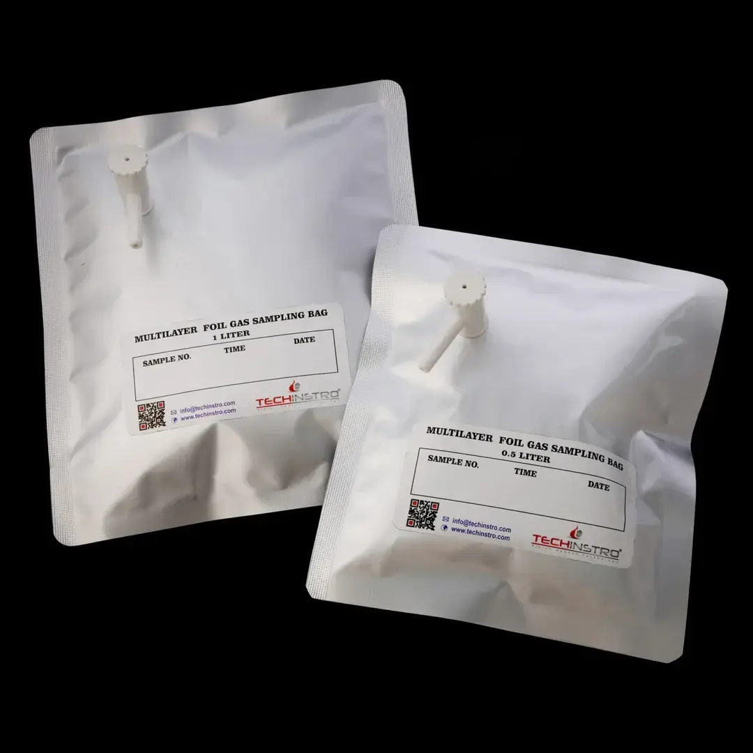 Multi layer foil gas sampling bag