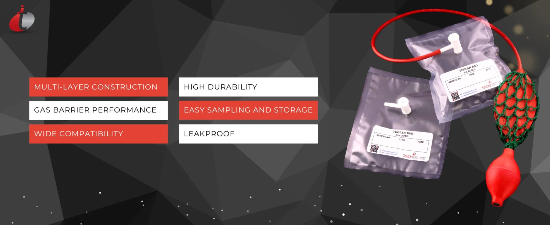 Tedlar Bag (3) Tedlar Bag